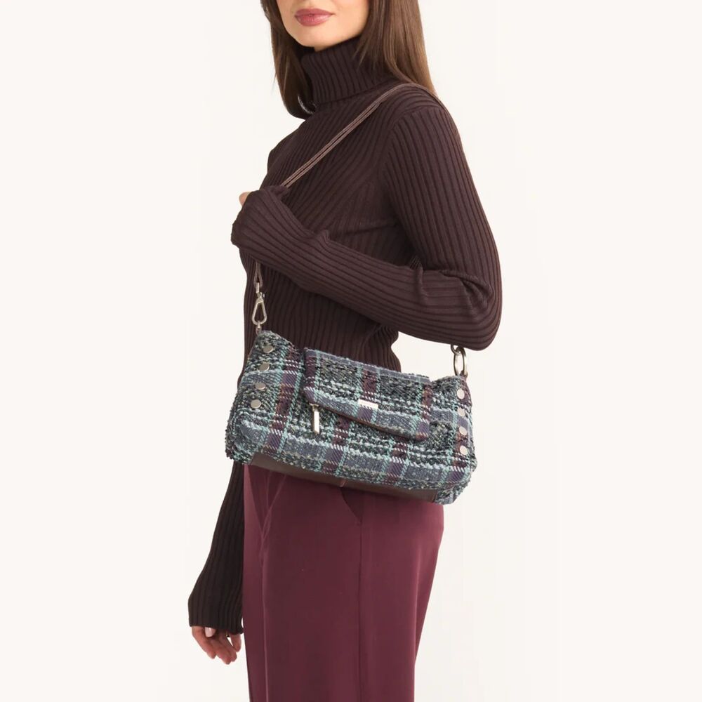 Hammitt VIP Satchel Woven Waltz Tweed Crossbody - Picture 3 of 16